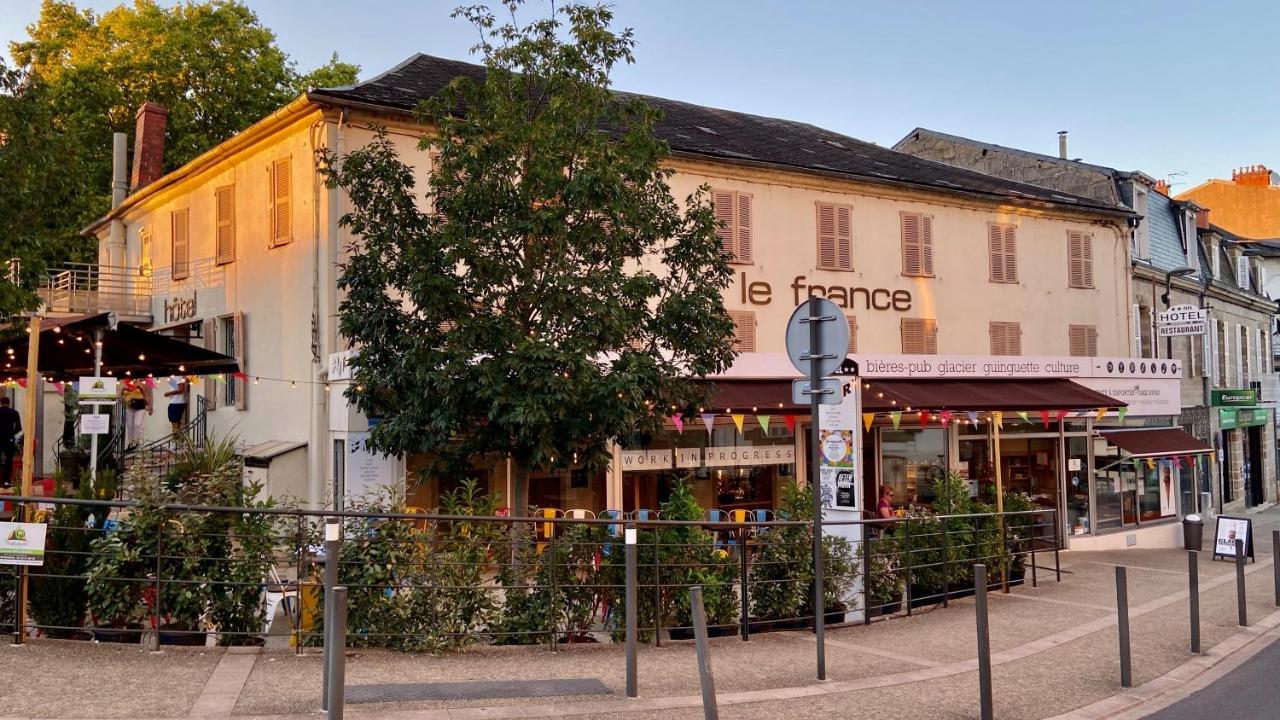 Abelha Hôtel Le France Brive-la-Gaillarde Exterior foto